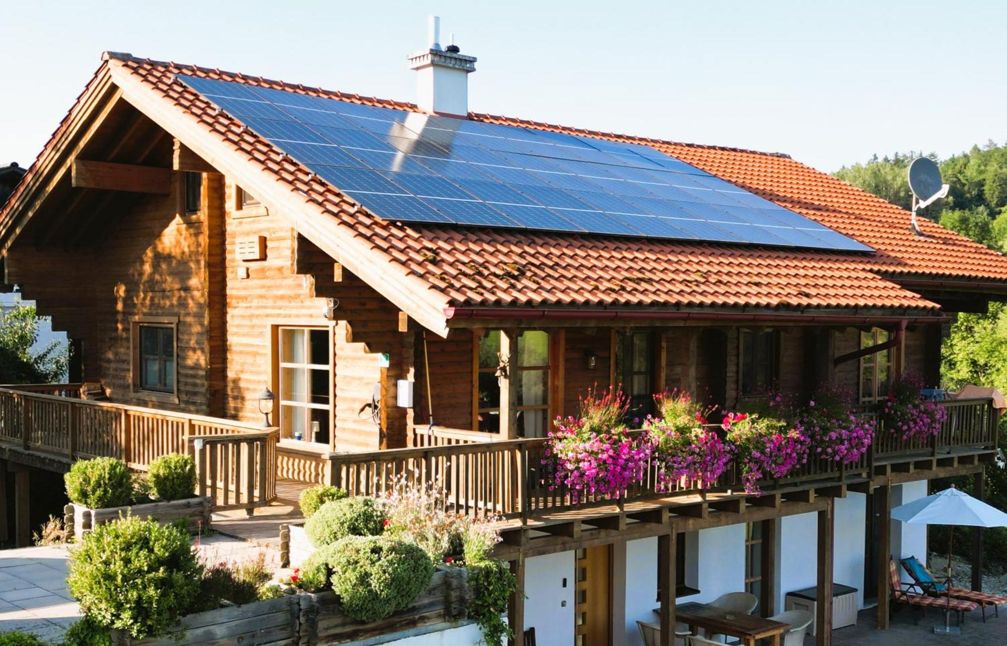 Chalet Am Bach Bad Birnbach Exterior photo